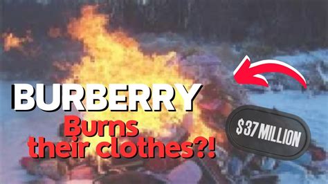 burberry burned 36.5 million of unsold clothes last year|Burberry banned fur.